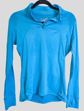 Under Armour Light Blue Quarter-Zip Pullover